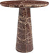 Fontelina - 30" Genuine Marble Bistro Dining Table - Simple Home Plus