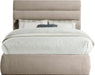 Adam - Linen Fabric Bed With 52" Headboard - Simple Home Plus