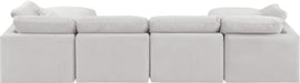 Indulge - Velvet 6 Piece Modular Double Chaise Sectional - Simple Home Plus