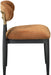 Riccio - Fabric Dining Side Chair (Set of 2) - Black And Gold Frame - Simple Home Plus