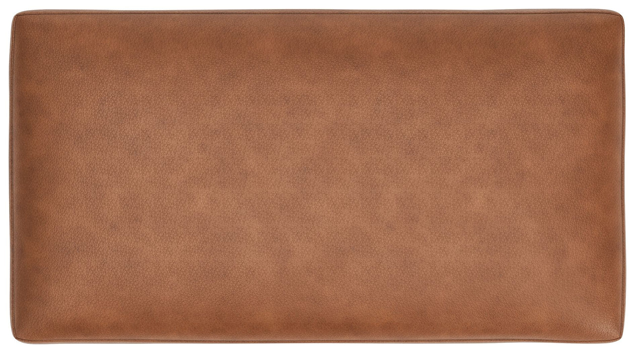 Calden - Ottoman - Caramel - Simple Home Plus