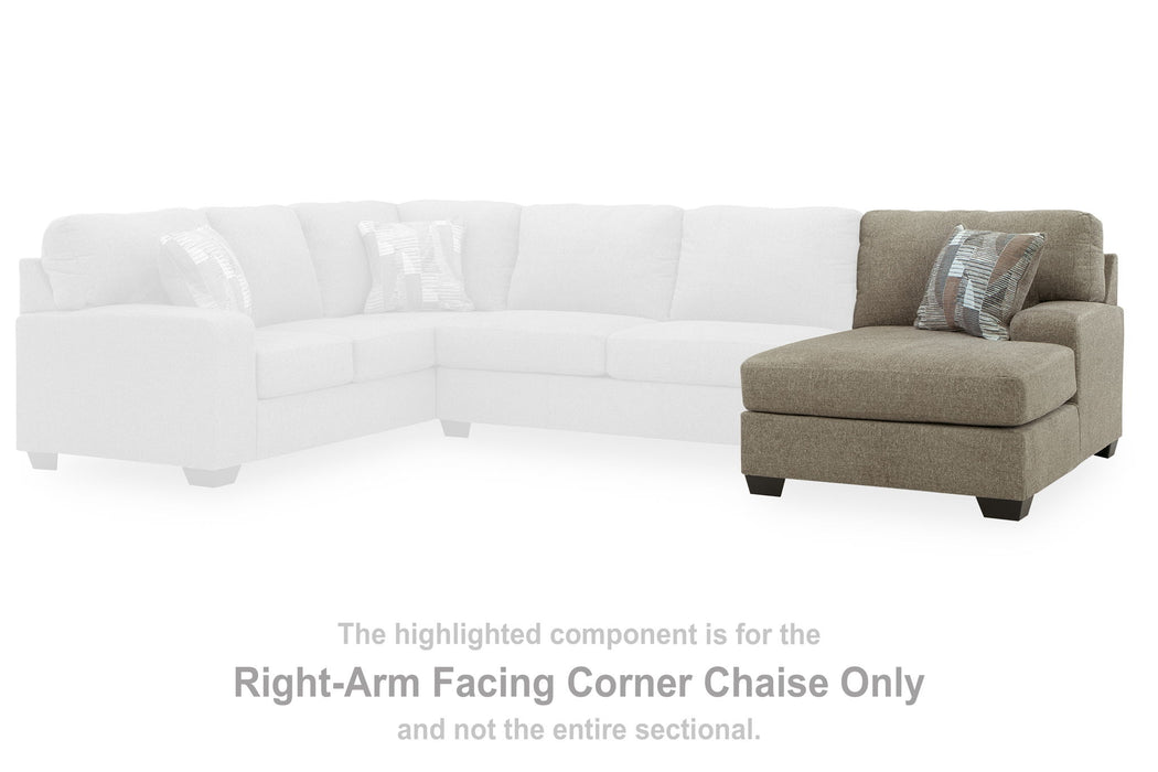 Newellen - RAF Corner Chaise - Beige - Simple Home Plus