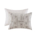 Cairo - 3 Piece King/California King Comforter Set - Ivory - Simple Home Plus