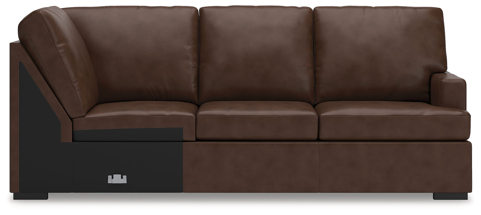 McDowlan - RAF Sofa With Corner Wedge - Coffee - Simple Home Plus