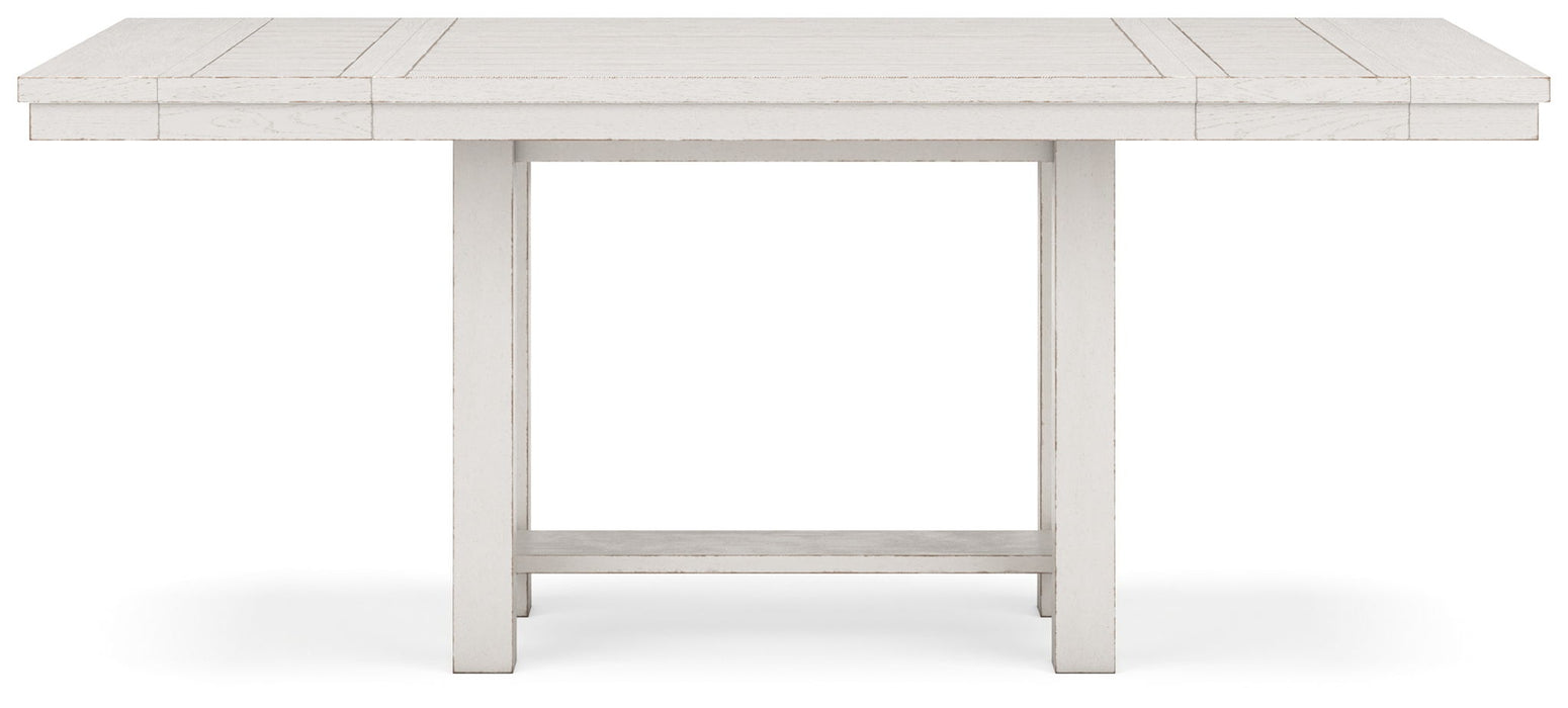 Robbinsdale - Rectangular Counter Height Dining Extension Table Set - Simple Home Plus