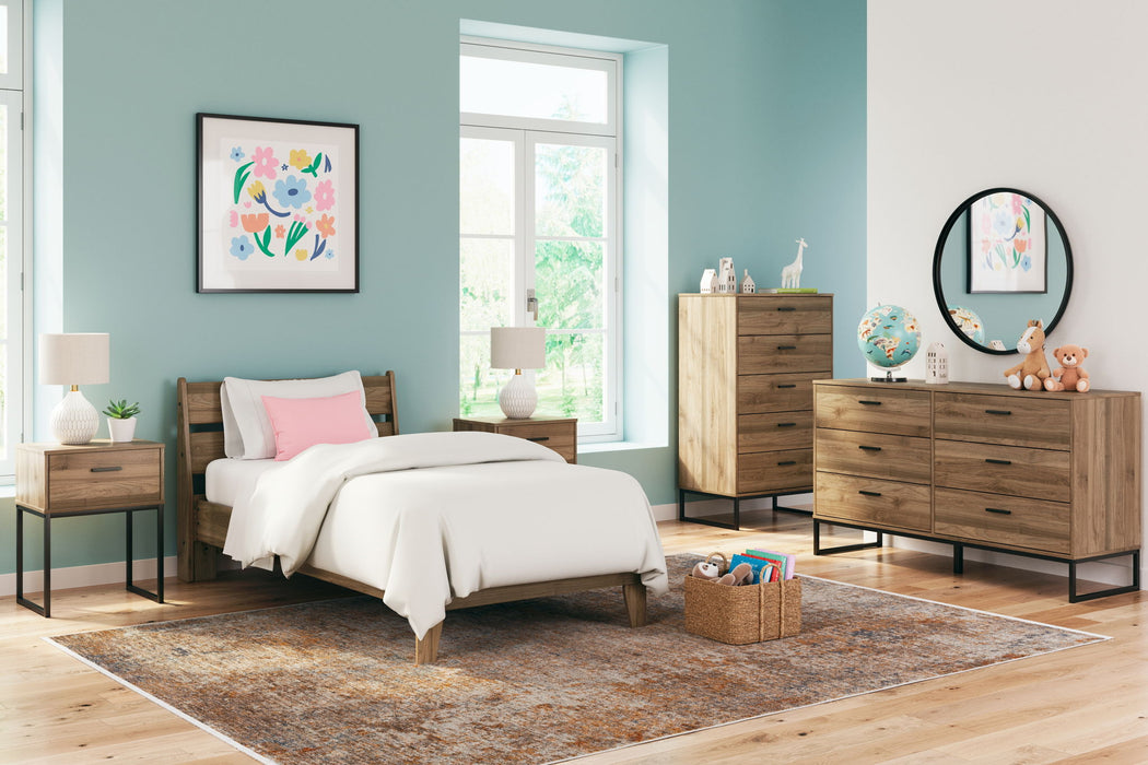 Deanlow - Panel Bedroom Set - Simple Home Plus