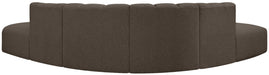 Arc - Boucle Fabric 6 Piece Corner Modular Sofa - Simple Home Plus