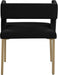 Caleb - Dining Chair with Gold Legs (Set of 2) - Simple Home Plus