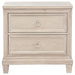 Pembroke - 2-Drawer Nightstand Bedside Table - Washed Oak - Simple Home Plus