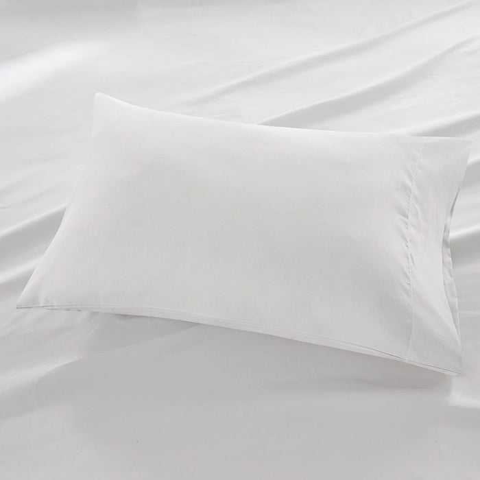 Twin Long All Season Moisture Wicking Lightweight Sheet Set - White - Simple Home Plus