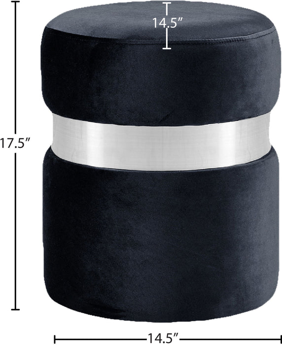 Hailey - Round Ottoman - Simple Home Plus