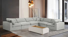 Comfy - 6 Piece Linen Modular Corner Sectional - Simple Home Plus