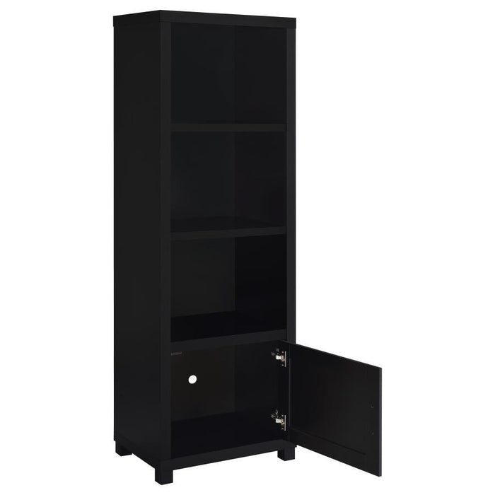 Jupiter - 3 Piece Entertainment Center TV Stand - Black - Simple Home Plus