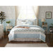 Dawn - Queen - 9 Piece Comforter Set - Blue - Simple Home Plus