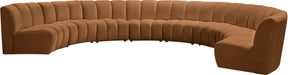 Infinity - 8 Piece Modular Sectional - Saddle - Simple Home Plus