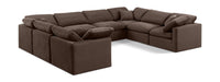 Indulge - Velvet 8 Piece Modular Sectional - Simple Home Plus