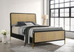 Arini - Rattan Panel Bed - Simple Home Plus