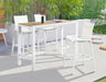 Nizuc - Outdoor Patio Rectangle Bar Table - Simple Home Plus