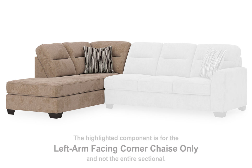 Olten - LAF Corner Chaise - Mocha - Simple Home Plus
