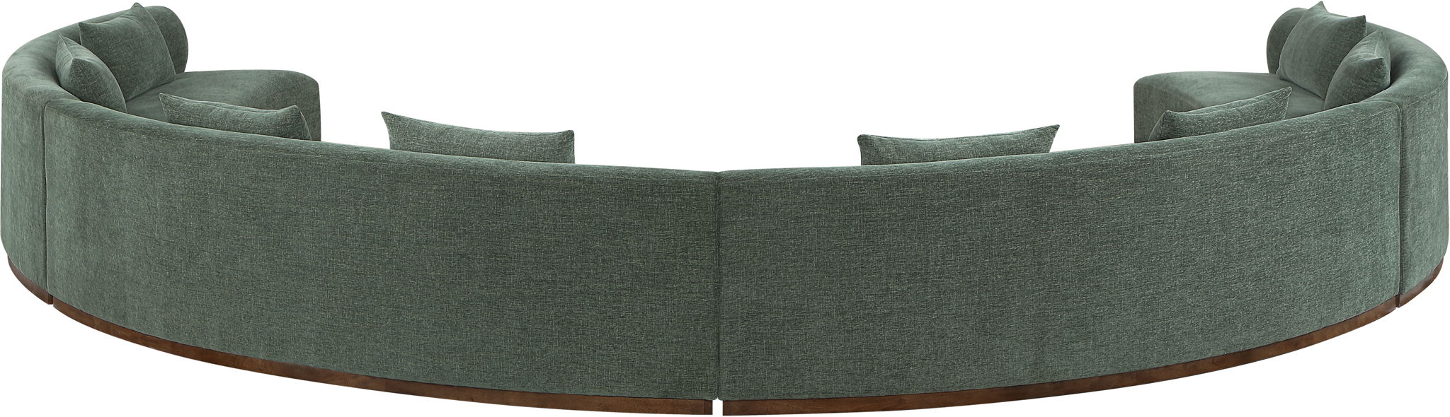 Avanti - Chenille Fabric Upholstered 4 Piece Modular Sectional - Simple Home Plus
