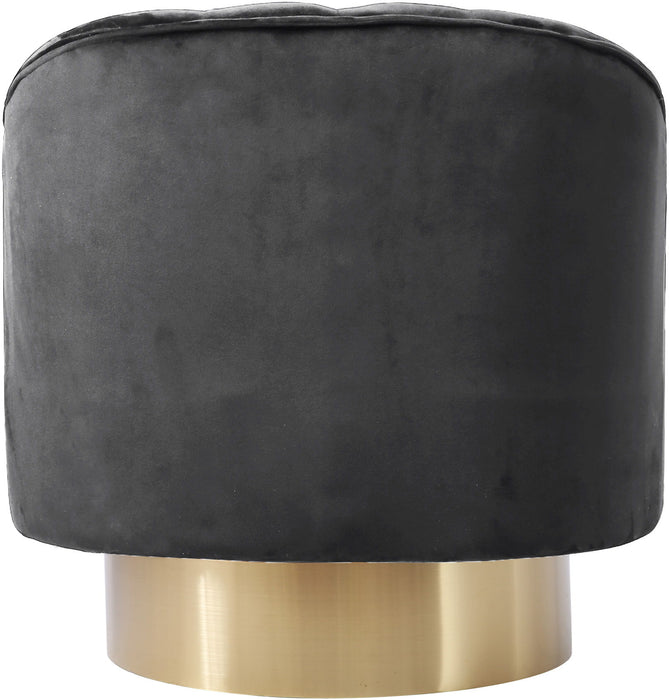 Farrah - Accent Chair with Gold Base - Simple Home Plus