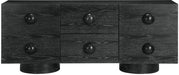 Bubble - Rubberwood with Oak Veneer Sideboard / Buffet - Simple Home Plus