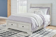 Robbinsdale - Sleigh Bed - Simple Home Plus