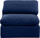 Indulge - Velvet Armless Chair - Simple Home Plus
