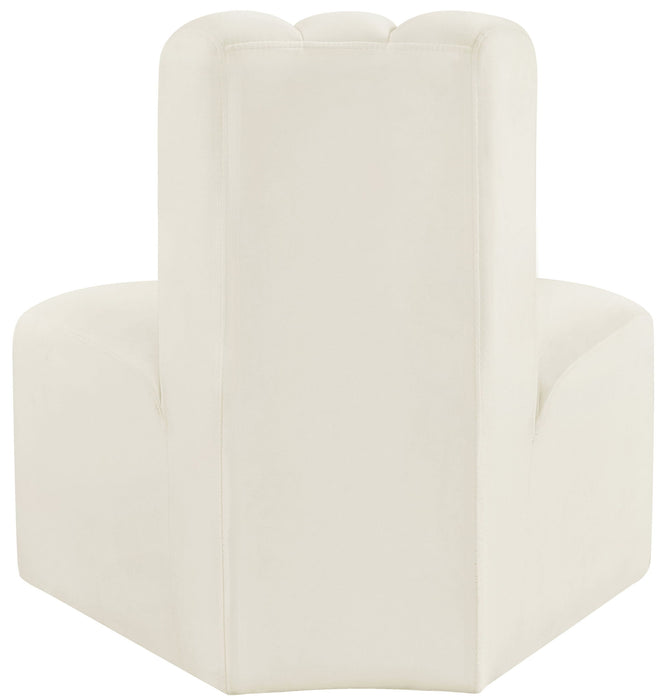 Arc - Velvet Reverse Corner Chair - Simple Home Plus