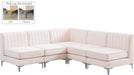 Alina - 5 Piece Armless Sectional - Simple Home Plus