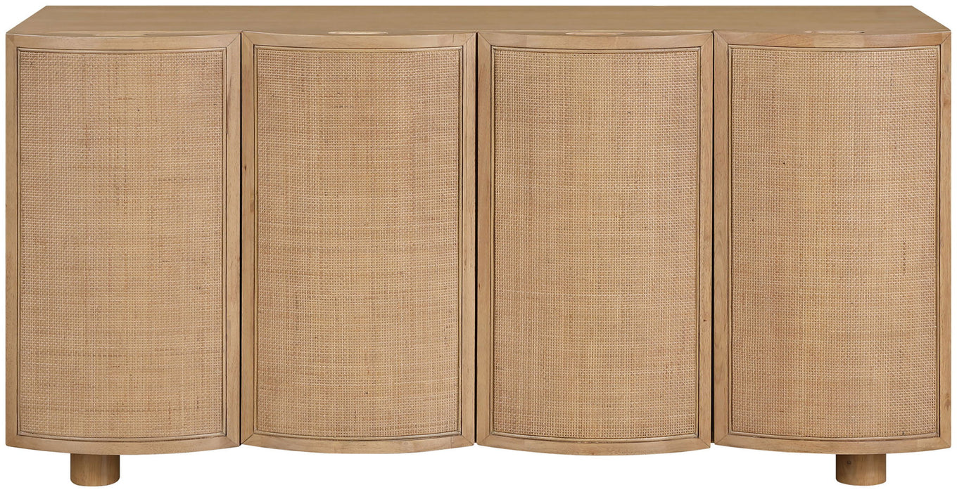 Norin - Solid Wood And Oak Veneer Sideboard/Buffet - Simple Home Plus