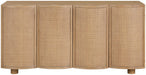 Norin - Solid Wood And Oak Veneer Sideboard/Buffet - Simple Home Plus