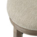 Oaktown - Swivel Counter Stool - Cream / Reclaimed Gray - Simple Home Plus