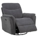 Adler - Upholstered Power Swivel Glider Recliner - Simple Home Plus