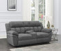 Bahrain - Upholstered Motion Loveseat - Simple Home Plus