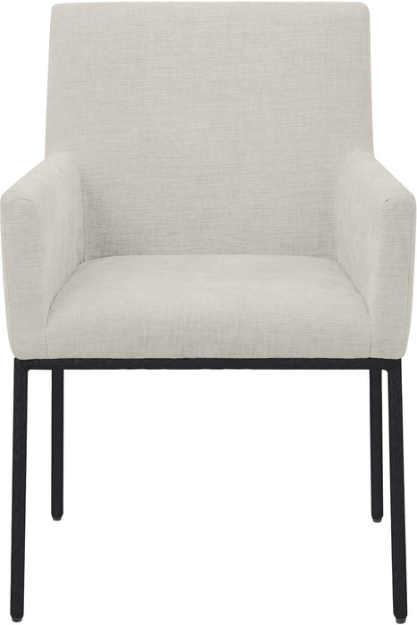 Reeves - Dining Chair With Black Legs (Set of 2) - Simple Home Plus