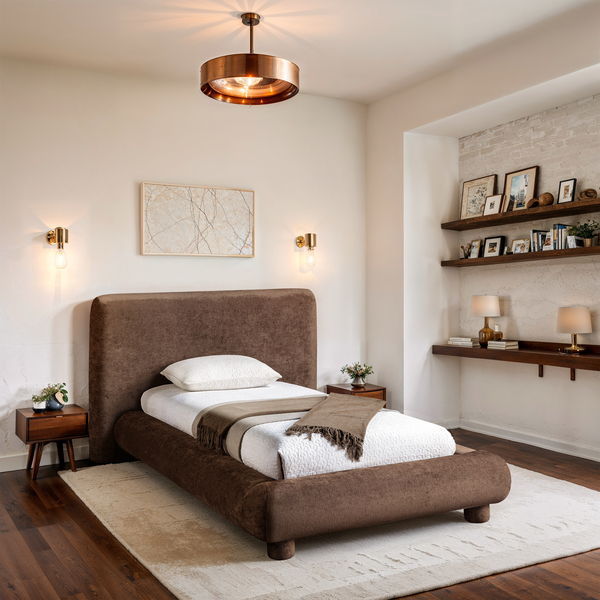 Blair - Chenille Upholstered Bed