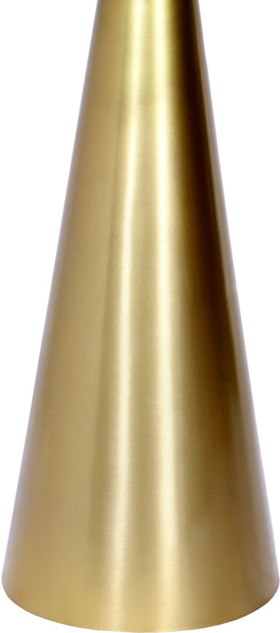 Glassimo - End Table - Gold - Simple Home Plus