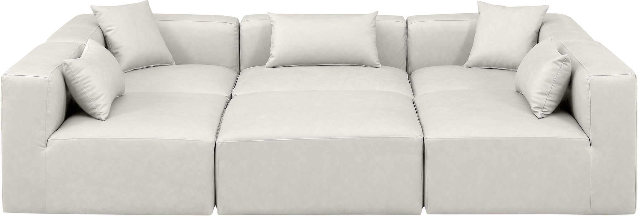 Cube - 6 Piece Modular Sectional - Simple Home Plus
