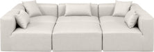 Cube - 6 Piece Modular Sectional - Simple Home Plus