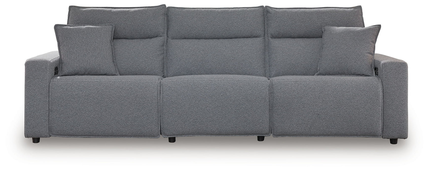 ModMax II - Salt And Pepper - Reclining Sectional - Simple Home Plus