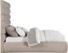 Adam - Chenille Fabric Bed With 70.5" Headboard - Simple Home Plus