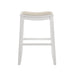 Iyani - Coastal Modern Wood Bar Height Kitchen Bar Stool - Simple Home Plus