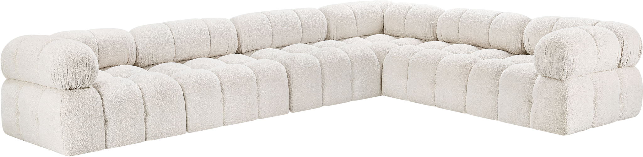Ames - 6 Piece Modular Corner Sectional - Simple Home Plus