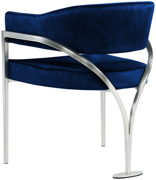 Madelyn - Dining Chair (Set of 2) - Brushed Chrome - Simple Home Plus