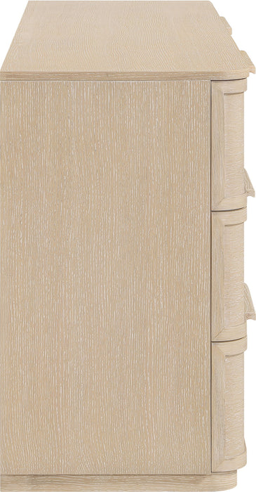 Tiberio - Oak Veneer And Solid Wood Dresser - Simple Home Plus