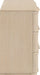 Tiberio - Oak Veneer And Solid Wood Dresser - Simple Home Plus