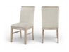 Ananda - Fabric Upholstered Dining Chair (Set of 2) - Simple Home Plus