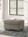 Triston-Peaks - Ottoman - Suede - Simple Home Plus