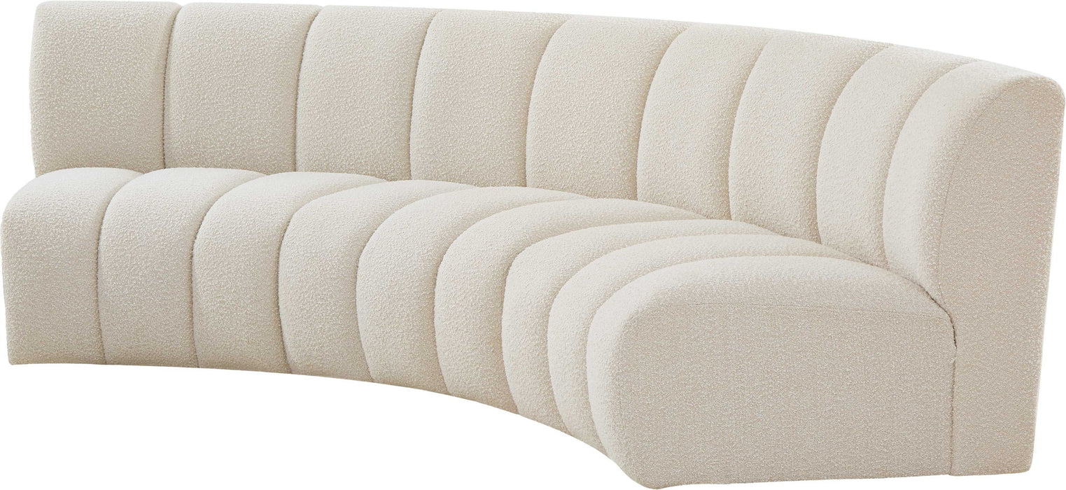 Infinity - 3 Piece Boucle Modular Sectional - Simple Home Plus